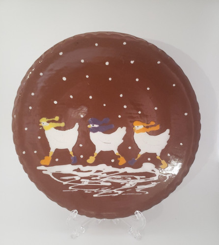 Huberhaus pottery redware clay - pottery,