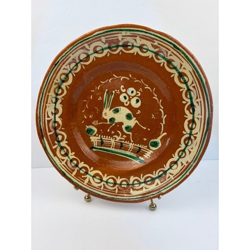 Vintage mexican redware folk - redware,